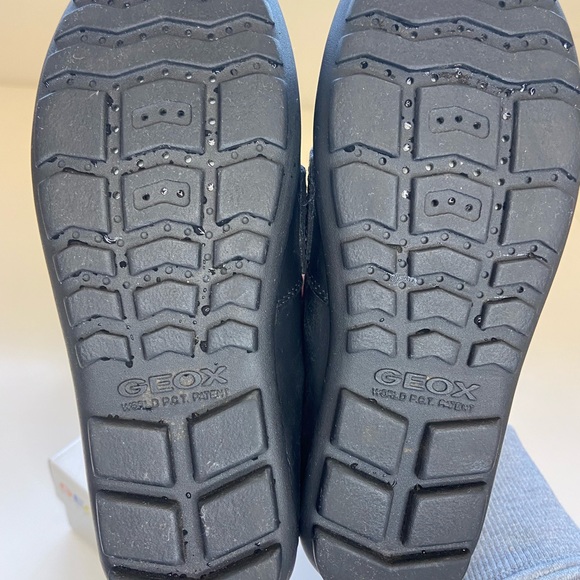 Geox Black Leather Dress Shoes - Picture 4 of 6